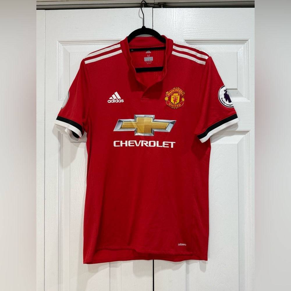 Adidas Authentic Pogba Manchester United Soccer Jersey
